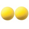 Champion Sports Uncoated Regular Density Foam Ball, 8-1/2in, Yellow, PK2 RD85